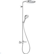 Душевая система Hansgrohe Raindance Select S 240мм 1 тип струи, Showerpipe с термостатом 27633000