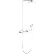 Душевая система Grohe Rainshower System SmartControl 360 DUO 26250LS0 с термостатом, хром/белый