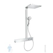 Душевая система Hansgrohe Raindance E 300 Showerpipe 600 термостат, верхний и ручн.душ,хром 27363000