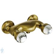 Смеситель для душа Migliore AXO SWAROVSKI настенный, бронза ML.AXO-646F.BR