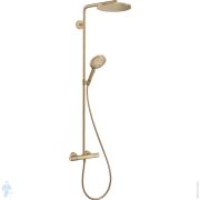 Душевая система Hansgrohe Raindance Select S 240 1jet 27633140 с термостатом, для душа, шлиф бронза