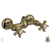 Смеситель Nicolazzi Dames Anglaises для душа настенный двухзахватный, бронза 1425BZ18