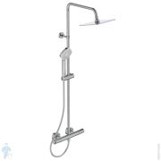 Душевая система Ideal Standard CERATHERM T100 A7240AA смеситель термостат для душа, верх душ квадрат