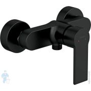 Смеситель для душа Cersanit BRASKO BLACK 63109 настенный, однорычажный, черный