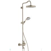 Душевая система Axor Montreux 16572820 термостат, верхний и ручной душ, шлифованный никель