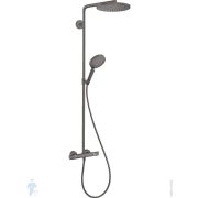 Душевая система Hansgrohe Raindance Select S 240 1jet 27633340 термостат, для душа,шлиф черн хром