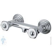 Смеситель CEZARES APHRODITE-DS-01-M для душа, двухзахватный, хром