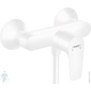 Смеситель Hansgrohe Talis E 71760700 для душа однорычажный, настенный, белый матовый