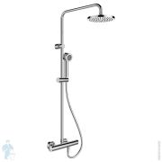 Смеситель Laufen CITYPRO для душа, с верхним душем, термостат, хром 3.3395.7.004.536.1