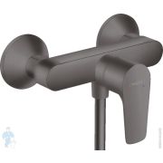 Смеситель Hansgrohe Talis E 71760340 для душа однорычажный, настенный, шлифов черный хром