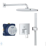 Душевая система Grohe Eurocube 25239000 встраиваемый смеситель с вн.частью, верхний/ручной душ, хром