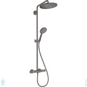 Душевая система Hansgrohe Croma Select S 280 со смесителем и лейкой, шлиф черный хром 26890340