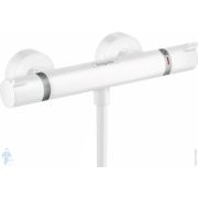 Смеситель Hansgrohe Ecostat Comfort 13116700 термостатический для душа, настенный, белый матовый