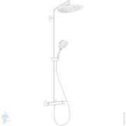 Душевая система Hansgrohe Croma Select S 280 со смесителем и лейкой, белая матовая 26890700