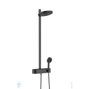 Душевая система Hansgrohe Pulsify 24241670 Showerpipe 260 2jet с термостатом EcoSmart, матов.черный
