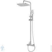 Душевая система BelBagno ACQUA-DOCM-CRM со смесителем для ванны, верхний и ручной душ, хром