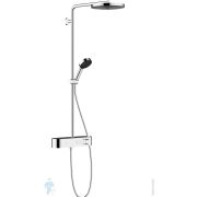 Душевая система Hansgrohe Pulsify 24221000 Showerpipe 260 1jet EcoSmart с термостатом, хром