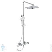 Душевая система Ideal Standard CERATHERM T100 смеситель для душа, верхний душ, лейка, хром A7705AA