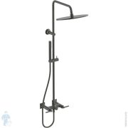 Душевая система Ideal Standard JOY NEO смеситель для душа, верхний душ, лейка, серый BD159A5