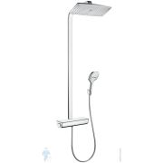 Душевая система Hansgrohe Raindance Select E 360 Showerpipe ES 9 л/мин с термостатом, хром 27286000