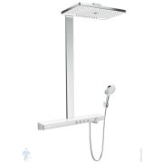 Душевая система Hansgrohe Rainmaker Select E Showerpipe 460 9л/мин с термостатом,хром/белый 2702940