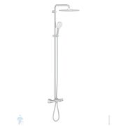 Душевая система Grohe Tempesta System 250 Cube термостат, верхний/ручной душ, хром/белый 26691001