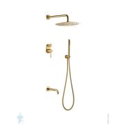 Уценка! Смеситель Zeegres Z.Rill 47002001 для ванны/душа, настенный, однозахватный, излив 199мм