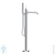 Смеситель для ванны Bossini Apice Z00581030 напольный, однозахватный, с душ. гарнитуром, хром