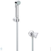 Душевой набор Grohe Tempesta-F 26357000 (шланг, лейка 36мм, настенный держатель, угловой вентиль)