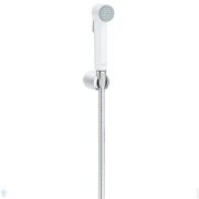 Душевой набор Grohe Tempesta-F 26355IL0 (шланг, лейка 36мм, настенный держатель) хром/белый