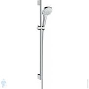 Душевой набор Hansgrohe Croma Select E Multi 110 (ручной душ, шланг, штанга 90см) хром/бел. 26590400