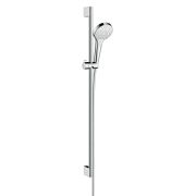 Душевой набор Hansgrohe Croma Select S Multi (ручной душ, шланг, штанга 90см) хром/бел.26570400