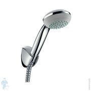 Душевой набор Hansgrohe Crometta 85 1jet/Porter'C (ручной душ, держатель, шланг 1,60м) 27577000