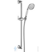 Душевой гарнитур CEZARES LIBERTY-F-SD-01 лейка, шланг 1500мм, штанга 600мм, латунь, цвет: хром+белый