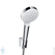 Душевой набор Hansgrohe Crometta 1jet (ручной душ, держатель, шланг 160см) хром/белый 26567400