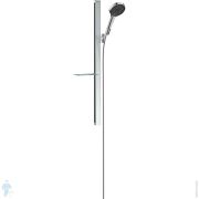 Душевой набор Hansgrohe Rainfinity (ручной душ, штанга, шланг, мыльница) EcoSmart, хром 27672000