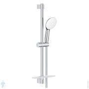 Душевой гарнитур Grohe Tempesta 110 (лейка, штанга, шланг, полочка) 3 режима, хром 27927003