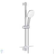 Душевой гарнитур Grohe Tempesta Cube 110 (лейка, штанга, шланг, полочка) 3 режима, хром 27929003