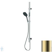 Душевой комплект Bossini Apice D480853.043 ручной душ, шланг.подкл., держатель, штанга, сатин.золото