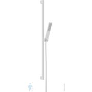 Душевой набор Hansgrohe Pulsify E 100 1jet EcoSmart+ с душевой планкой 900мм, белый матовый 24381700