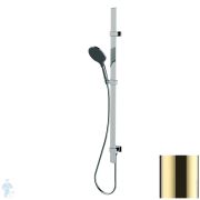 Душевой комплект Bossini Apice D480853.021 руч. душ, шланг.подключ., держатель, штанга лейка золото
