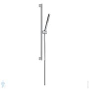 Душевой набор Hansgrohe Pulsify S EcoSmart+ ручной душ-stick, штанга 650 мм, хром 24373000