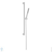 Душевой набор Hansgrohe Pulsify S EcoSmart+ ручной душ-stick, штанга 650 мм, белый матовый 24373700