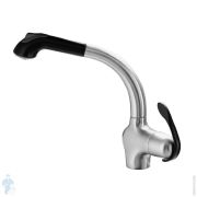 Смеситель для биде Fantini Sailing 67P6J062F двухзахватный, донный клапан, Matt British Gold PVD