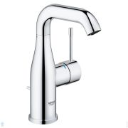 Смеситель для раковины Grohe Essence+ M-Size однозахватный, излив 160мм, дон. клапан, хром 23462001