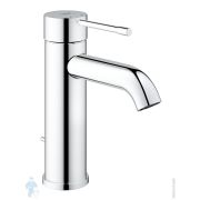 Смеситель Grohe Essence 23589001 для умывальника однорычажный, S-Size, сливной гарнитур, хром