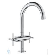 Смеситель Grohe Atrio New 21019003 для умывальника двухрычажный, L-Size, хром