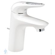 Смеситель Grohe EuroStyle 23374LS3 для умывальника, S-Size, донный клапан, белый