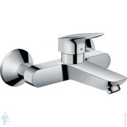Смеситель Hansgrohe Logis 71225000 настенный для умывальника однозахватный, хром
