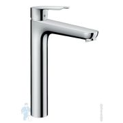 Смеситель Hansgrohe Logis E 71162000 для умывальника высота 230 мм, сливной гарнитур, хром